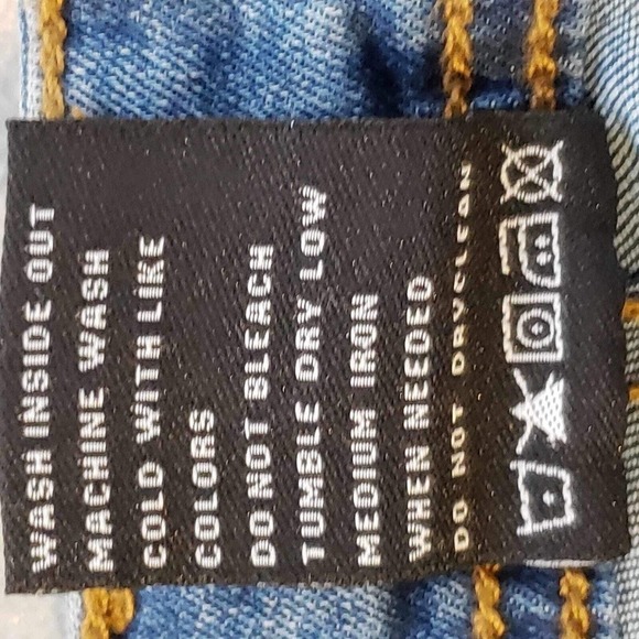 The Perfect Jean NYC Mens Size 33X36 Athletic Fit Stretch Blue Wash Distressed - Picture 5 of 10